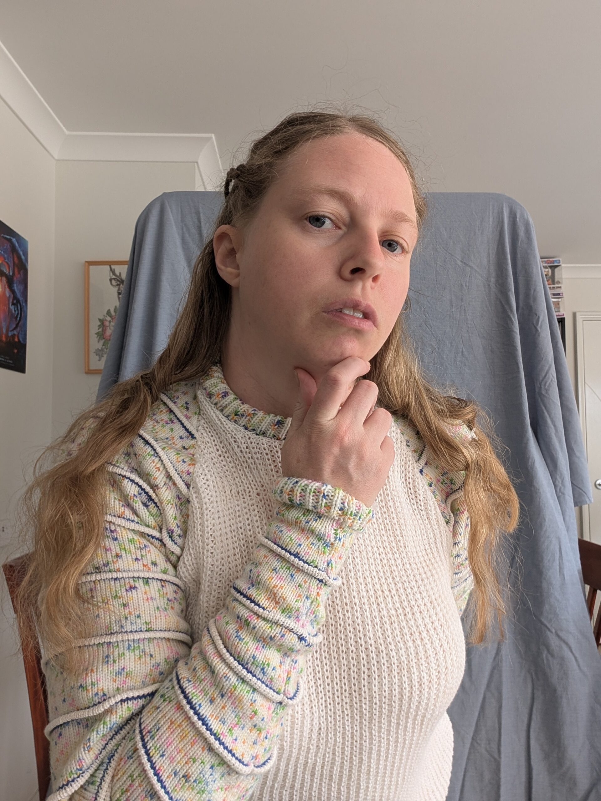Striped Raglan Jumper